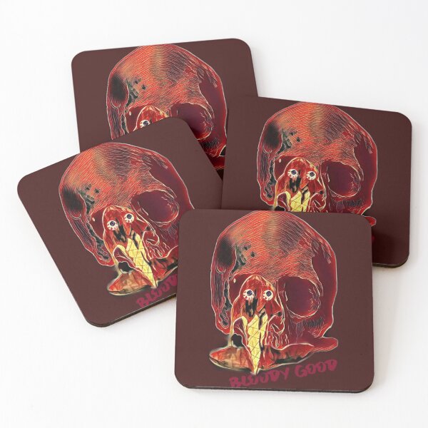Item preview, Skulls & Bloody Ice Cream designed and sold by Psycho Twins.
