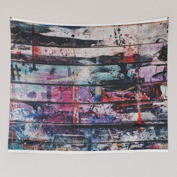 Item preview, ABGRAFFITI - WALL - ABSTRACT - WOOD - PAINTING - MIXED MEDIA designed and sold by Tropical Blood.