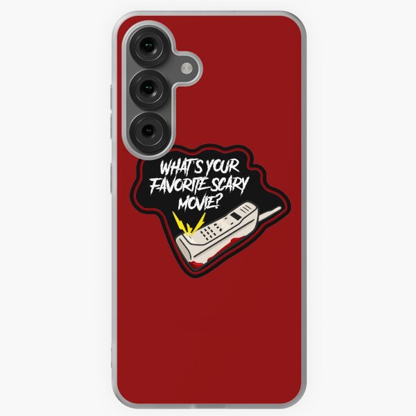 Item preview, Scream Quote "What's Your Favorite Scary Movie?" designed and sold by Savannah Denny.