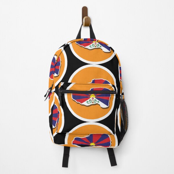 Item preview, Tibetan National Flag in a Tibet Map designed and sold by Tib Merch.