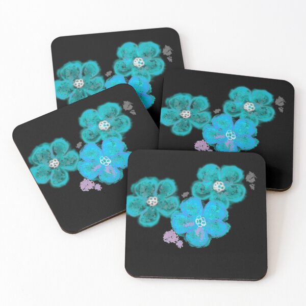 Item preview, Blue flowers designed and sold by Monica DeMill.