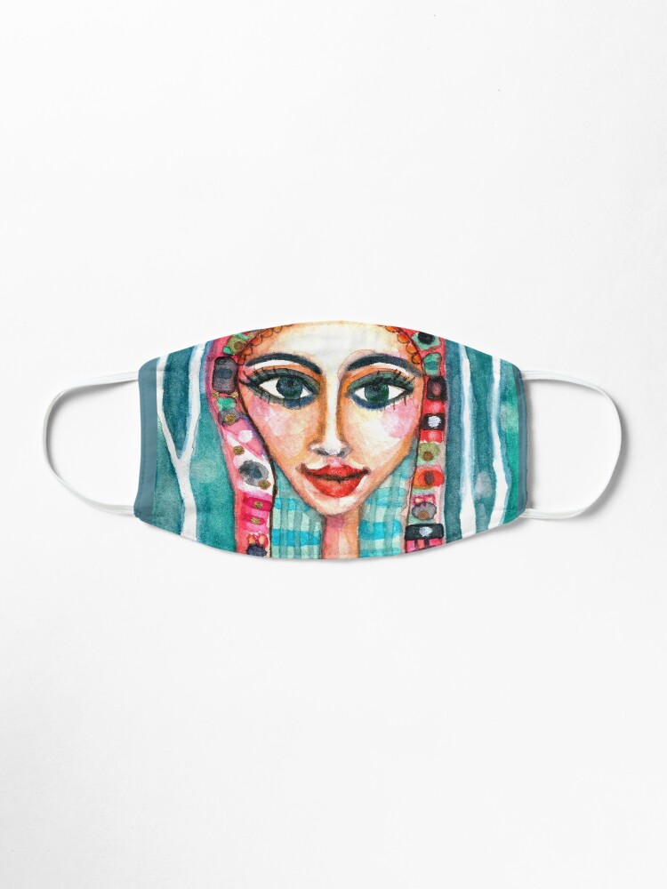 Alternate view of Deco Girl Mask