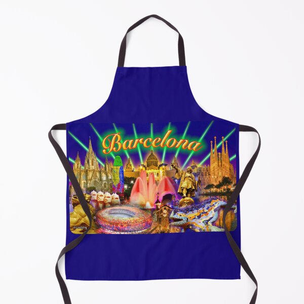 Item preview, Barcelona Monuments by Night Famous Lovely Day Design designed and sold by Lovely Day.