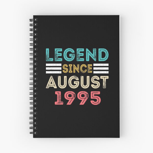 Item preview, Retro Vintage 25th Birthday Legend Since August 1995 designed and sold by meedTee.