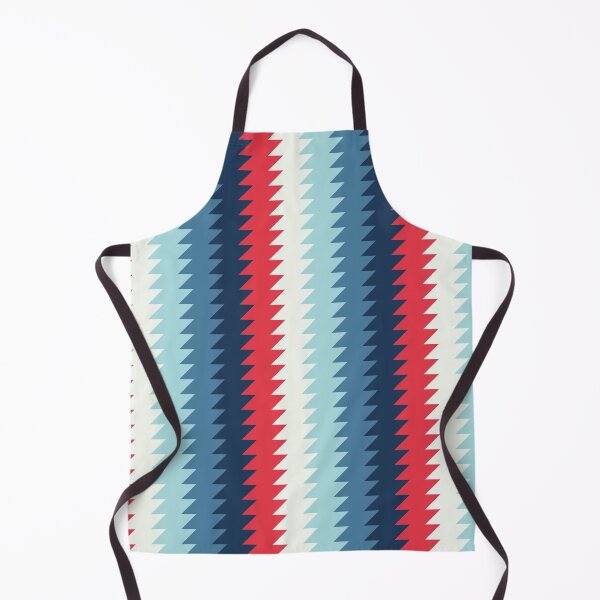 Item preview, Parallelogram Column Patter Gradient 002 - Red Blue Navy Cyan designed and sold by AmpersandCuster.