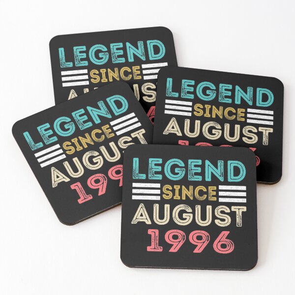 Item preview, Retro Vintage 24th Birthday Legend Since August 1996 designed and sold by meedTee.