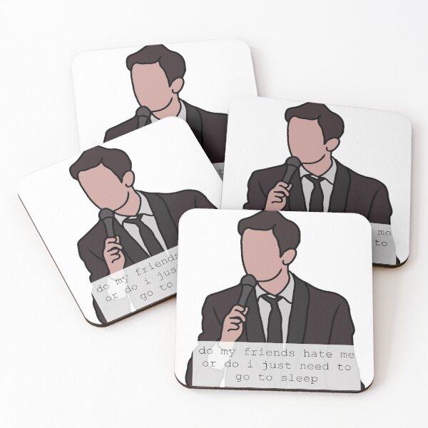 Item preview, John Mulaney Do My Friends Hate Me Quote designed and sold by josettemichele.