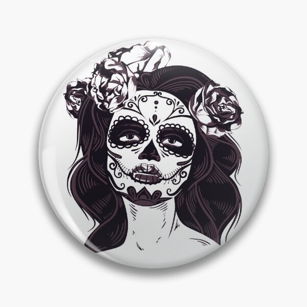 Item preview, Women Skull Face Paint designed and sold by JesusX24.
