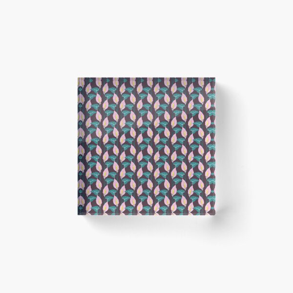 Item preview, Pink & Green Leafy Design designed and sold by GillyMc.