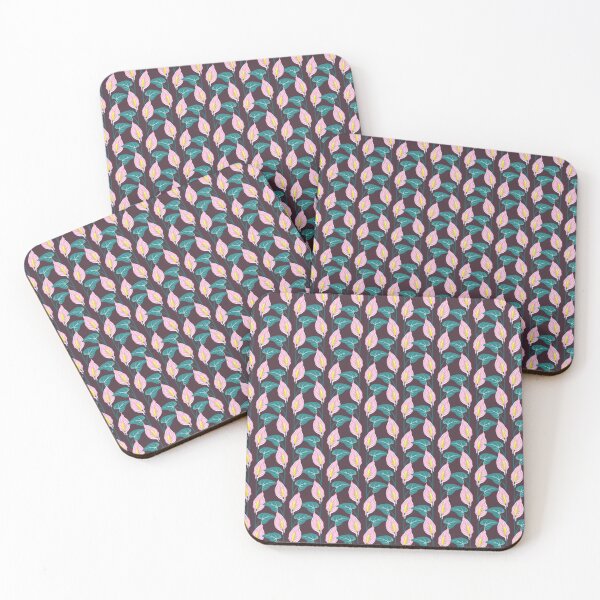 Item preview, Pink & Green Leafy Design designed and sold by GillyMc.