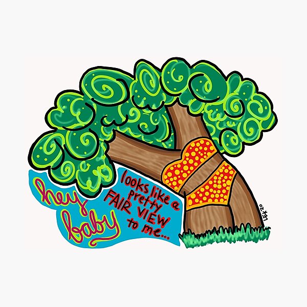 Bikini Tree Photographic Print