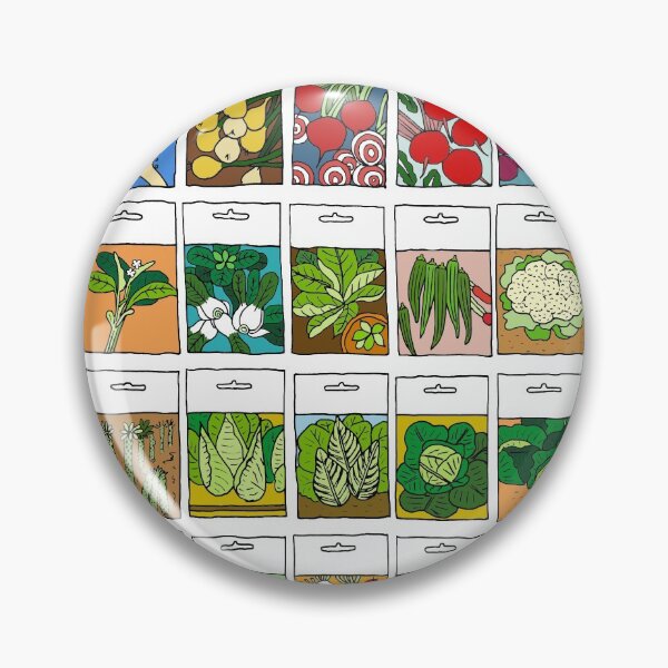 Item preview, Vegetable seeds pattern designed and sold by m-lapino.