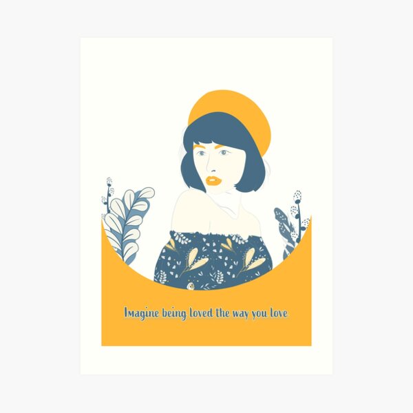 Being loved Art Print
