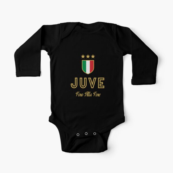 Juve Gold Long Sleeve Baby One-Piece