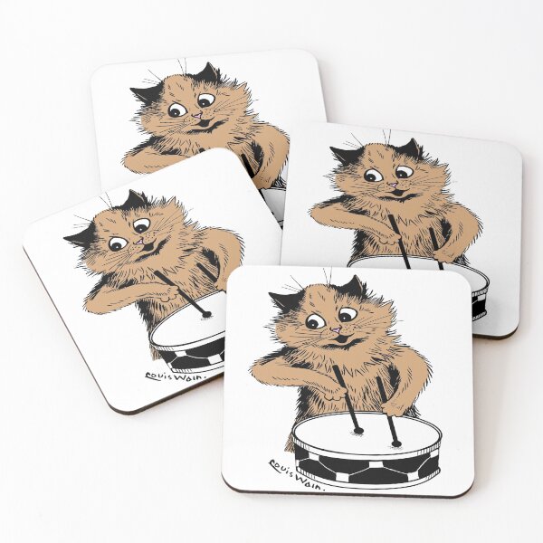 Item preview, Jake the Drummer Cat designed and sold by karwilberevivalcollection.