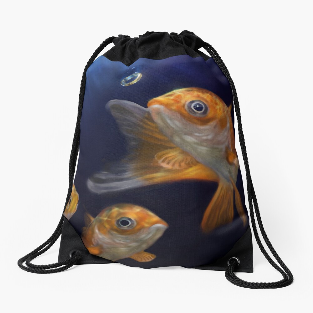 Item preview, Drawstring Bag designed and sold by BoltonFineArt.