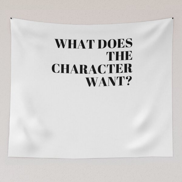 Item preview, What does the character Want? designed and sold by dmqpod.