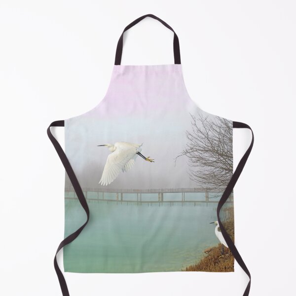 Item preview, Snowy Egrets at the Bridge designed and sold by FineArtography.