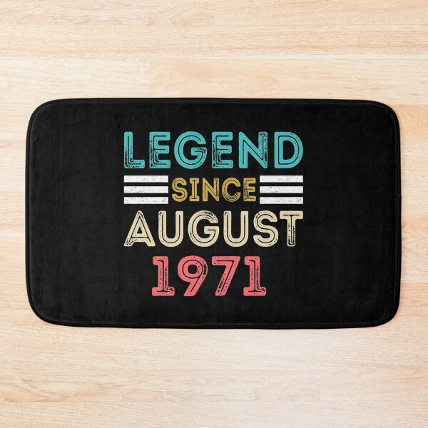 Item preview, Retro Vintage 49th Birthday Legend Since August 1971 designed and sold by meedTee.
