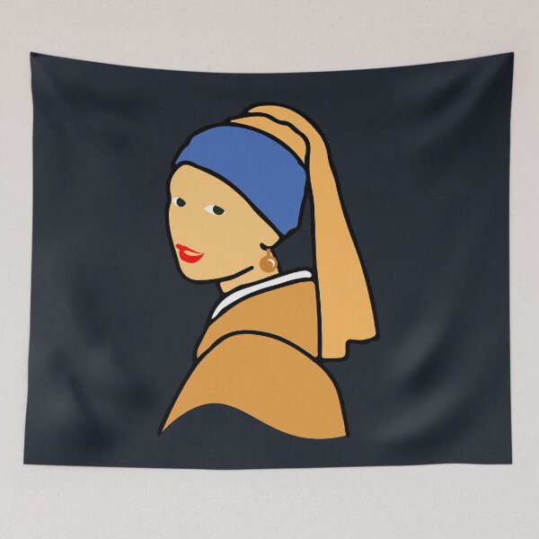 Item preview, girl with a pearl earring designed and sold by Starstacks.