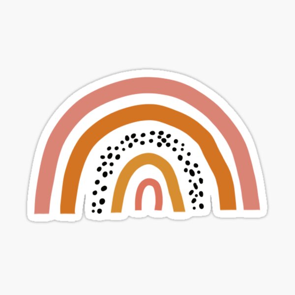 Boho Rainbow Stickers – Sticker Planet