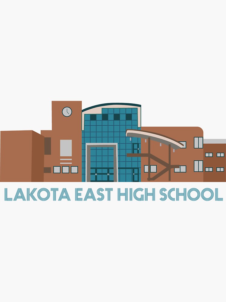 "Lakota East High School" Sticker for Sale by kmv21 Redbubble
