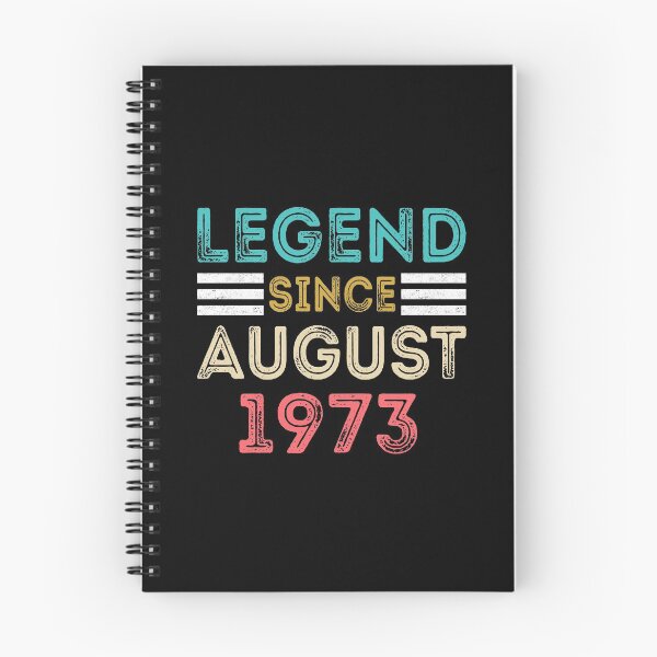 Item preview, Retro Vintage 47th Birthday Legend Since August 1973 designed and sold by meedTee.