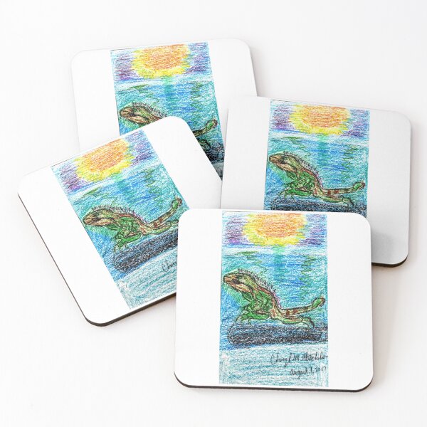 Item preview, Water Dragon Sunset designed and sold by Cheryl Altschuler.