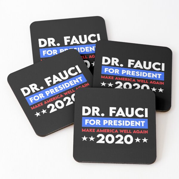 Item preview, Dr. Fauci For President Make America Well Again 2020 designed and sold by Cat Lady Designs.