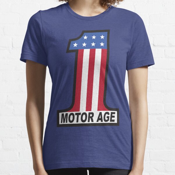 Motor Age American Flag 1 Essential T-Shirt