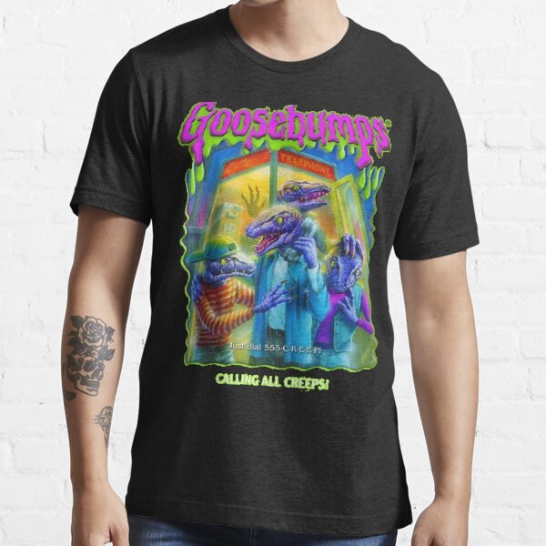 R.L. Stine Goosebumps Nightmare Halloween Calling All Creeps Essential T-Shirt
