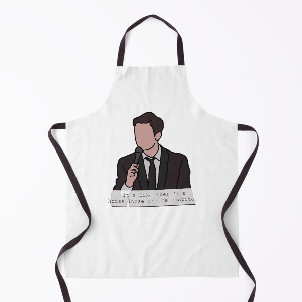 Item preview, John Mulaney Quote It's Like There's A Horse Loose In The Hospital designed and sold by josettemichele.