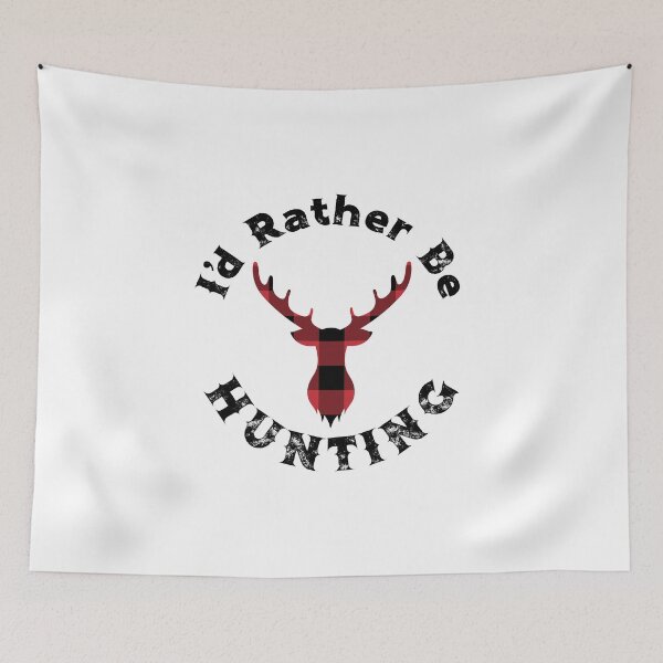 Item preview, Deer Hunting Gear / Red Buffalo Plaid Design / Love To Hunt design designed and sold by CreatedByHeidi.