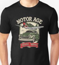 Motor Age Clothing Vintage Warbird Unisex T-Shirt