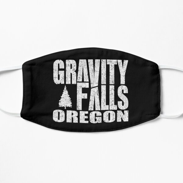 Gravity Falls Oregon Face Flat Mask