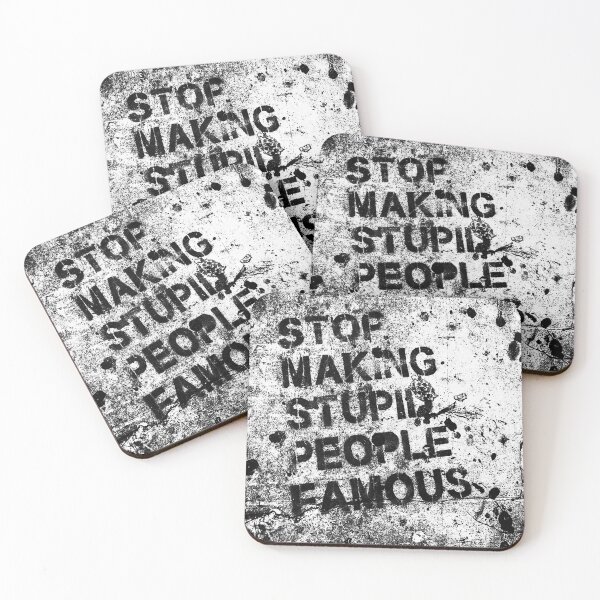 Item preview, STOP MAKING STUPID PEOPLE FAMOUS designed and sold by lalaynahop.
