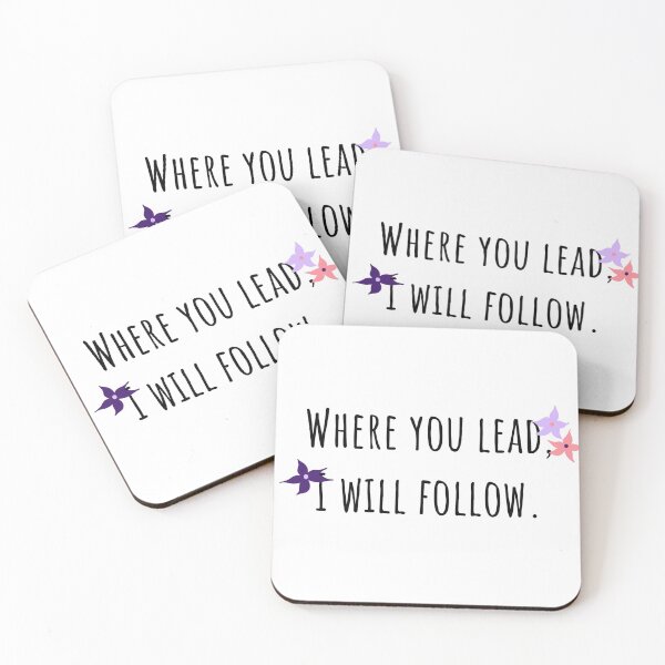 Item preview, Where you lead, I will follow.  designed and sold by memeh10.