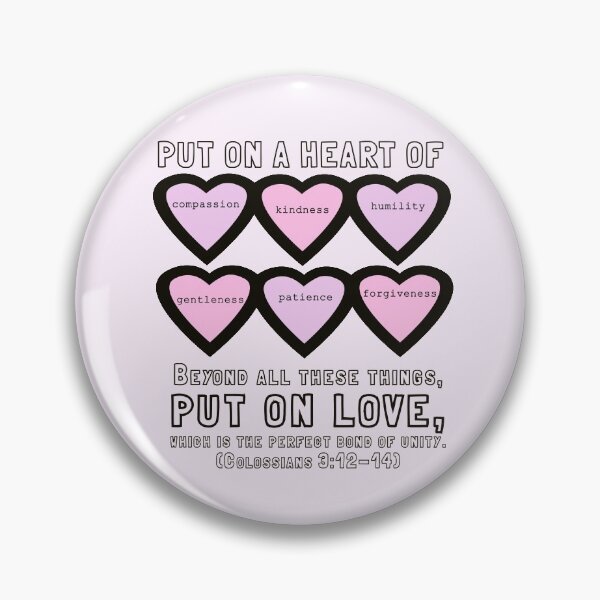Item preview, Colossians 3:12-14 for Valentine's Day. designed and sold by sisterphipps.