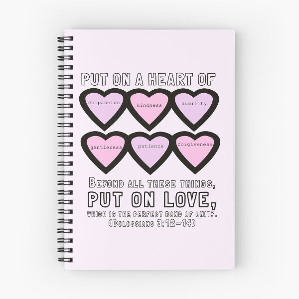 Item preview, Colossians 3:12-14 for Valentine's Day. designed and sold by sisterphipps.