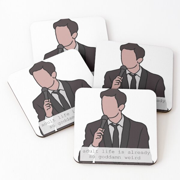 Item preview, John Mulaney Quote Adult Life Is Already So Weird designed and sold by josettemichele.