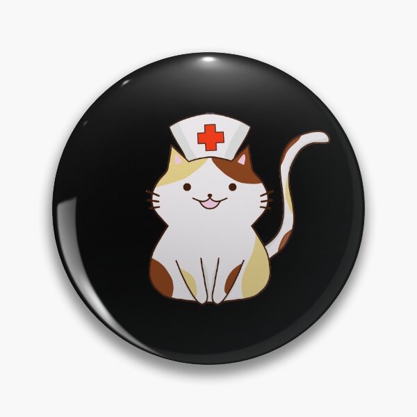 Artikelvorschau, Kawaii Cat Nurse entworfen und verkauft von DeesDeesigns.