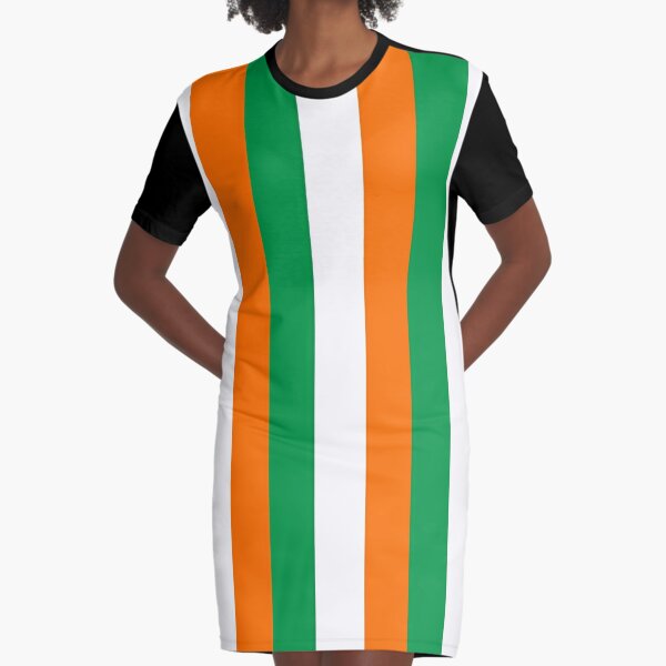 tricolour dress for baby boy