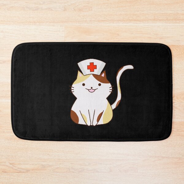 Item preview, Kawaii Cat Nurse designed and sold by DeesDeesigns.