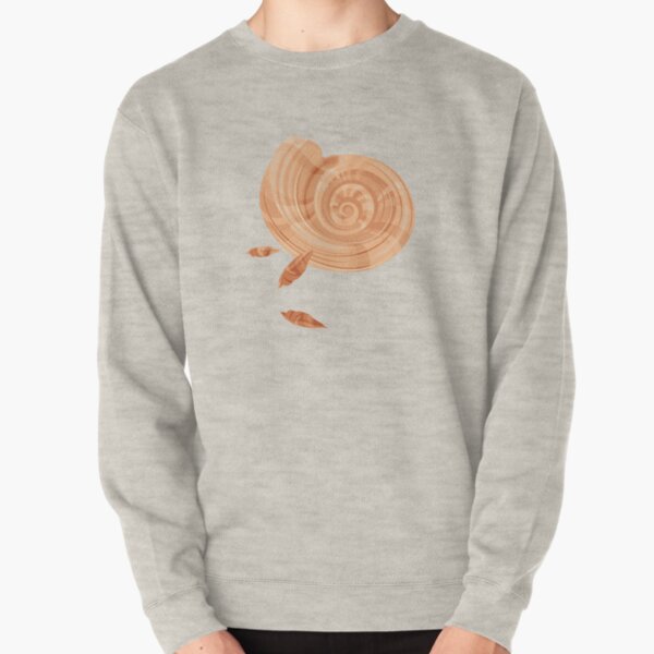 Shells Pattern Pullover Sweatshirt