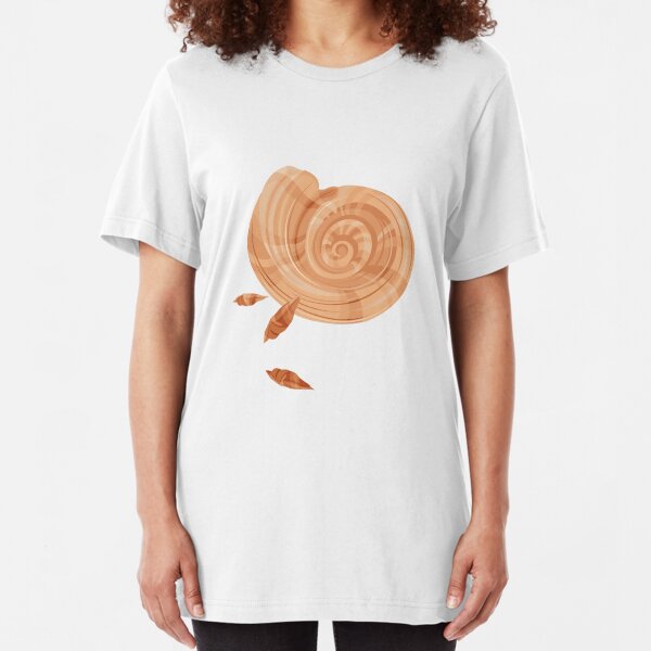 Shells Pattern Slim Fit T-Shirt
