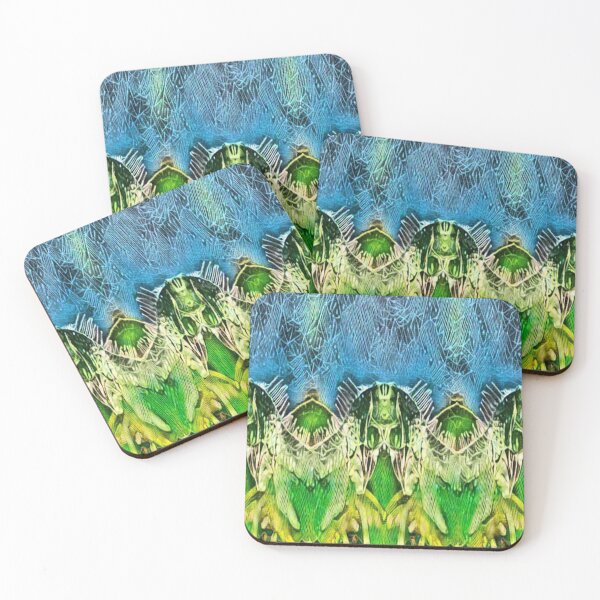 Item preview, abstract iguana designed and sold by BellsPainting.
