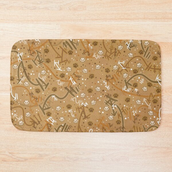 Item preview, Pumpkin Spice Paw Prints designed and sold by vanillakirsty.
