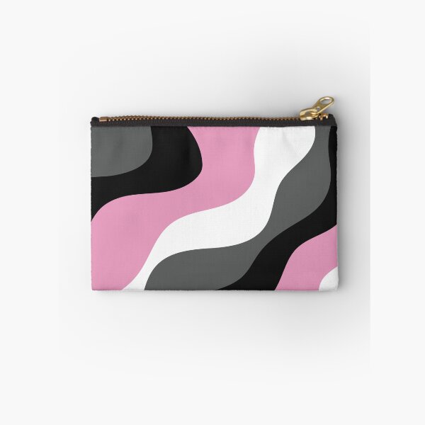 Item preview, Pink/Black Wave Pattern designed and sold by crani.