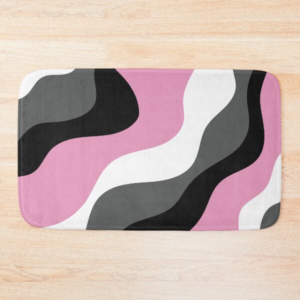 Item preview, Pink/Black Wave Pattern designed and sold by crani.