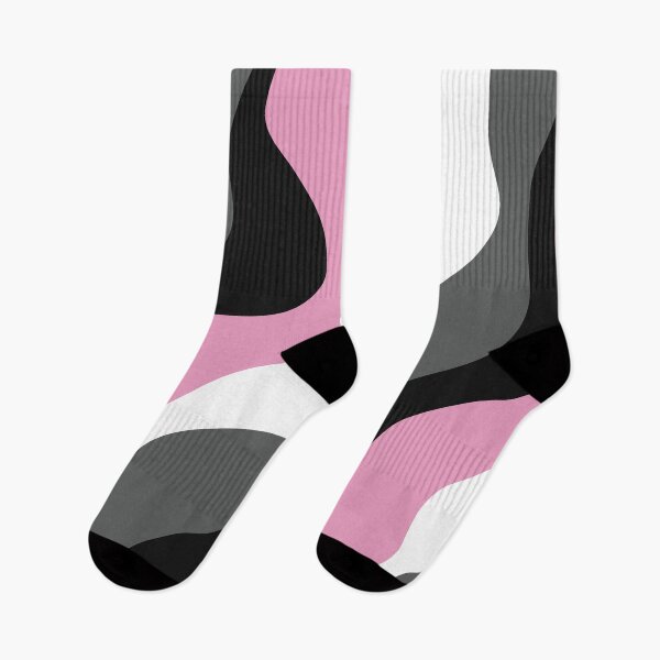 Item preview, Pink/Black Wave Pattern designed and sold by crani.